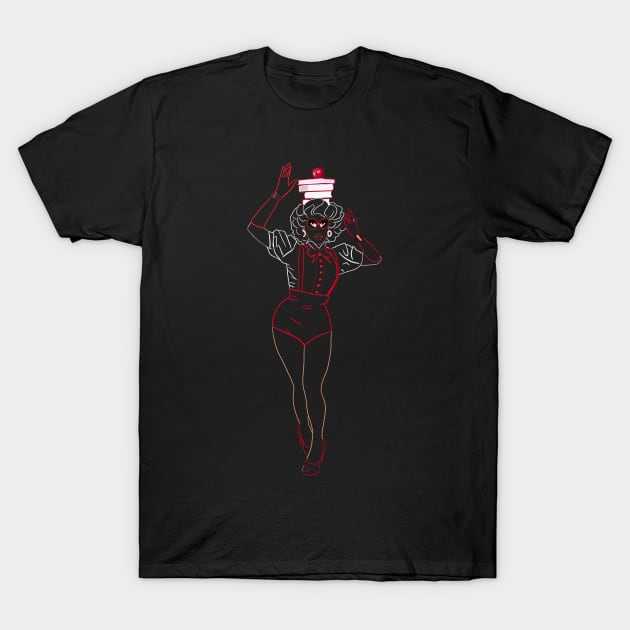 Trixie Mattel Line Art T-Shirt by SturgesC